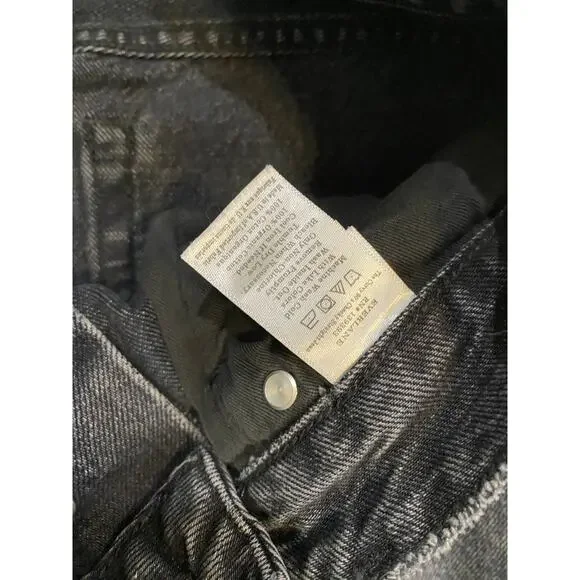 Everlane Women's The 90’s Cheeky Black Jeans - Picture 9 of 12